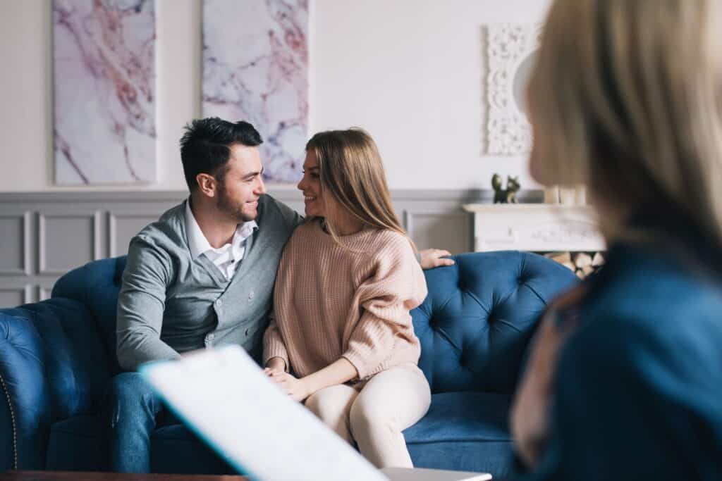 A couple enjoys family therapy boca raton